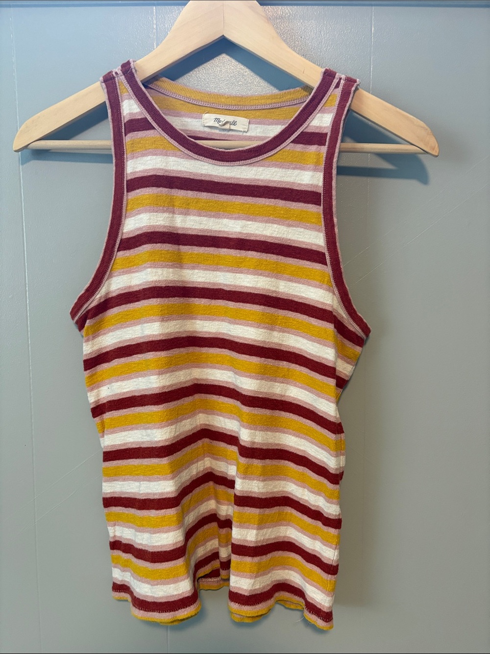 Madewell Striped Tank Top Womens Medium for Spring or Summer